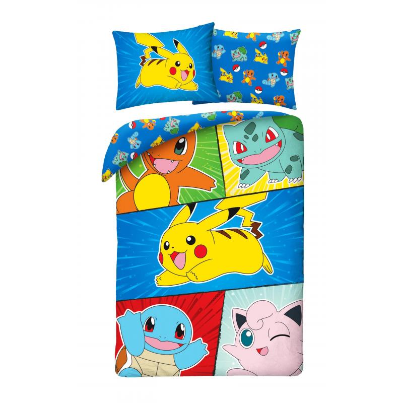 Pokémon Dekbedovertrek Jigglypuff 140 x 200 cm (70 x 90 cm)