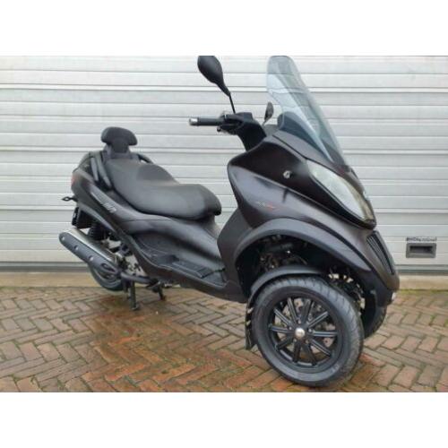 Piaggio MP3 400 LT MAT ZWART 2010 Autorijbws 1mnd Garantie