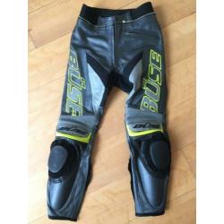 Leren motorbroek