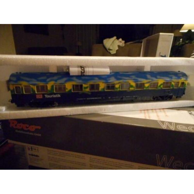 Roco 45167 + 45168 touristen treinwagons