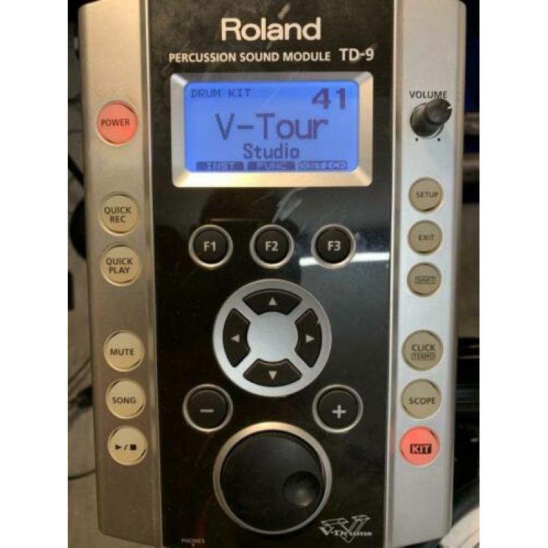 Roland TD9 Mesh Heads elektrisch drumstel