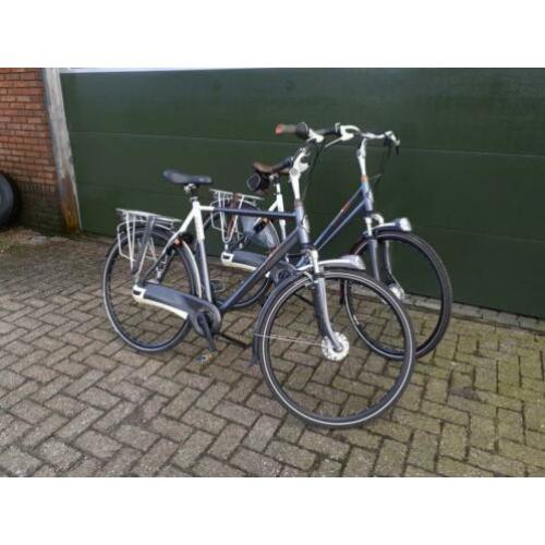 gazelle eclipse dames en herenfiets 28 inch