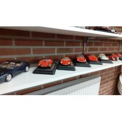 Complete verzameling modelauto s