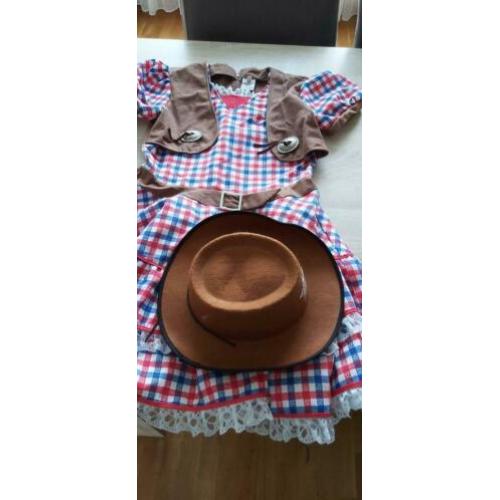 Carnaval jurk cow girl/ sherrif