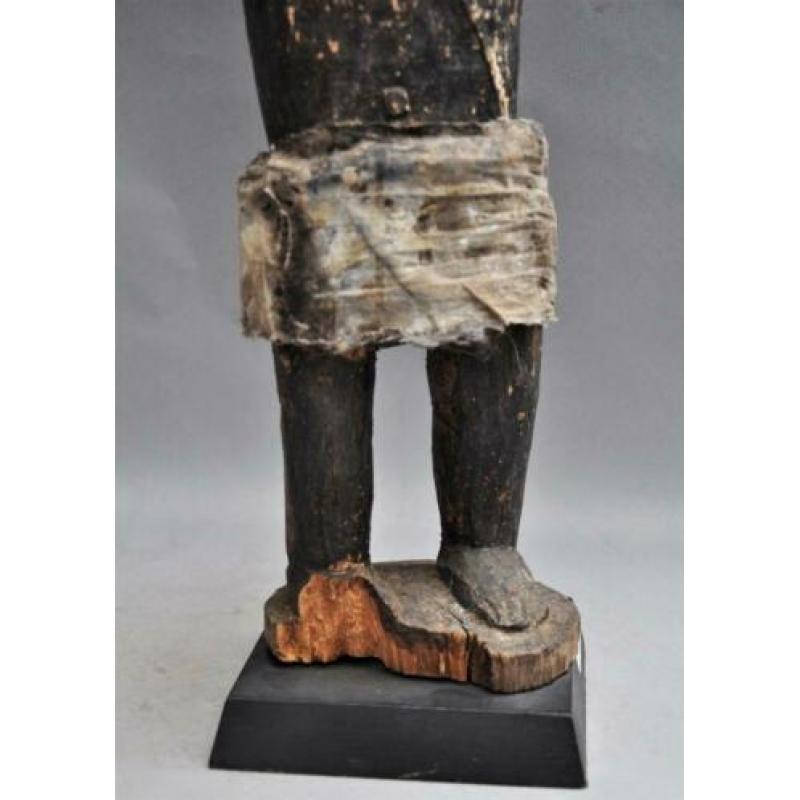 Oud tribaal altaar offerbeeld vd IBO stam, Nigeria, ca.1970