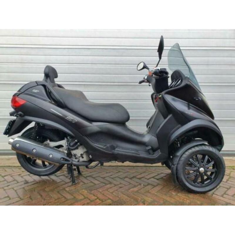 Piaggio MP3 400 LT MAT ZWART 2010 Autorijbws 1mnd Garantie