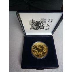 Vincent vergulde 5 euro 2003 herdenkingsmunt doosje capsule