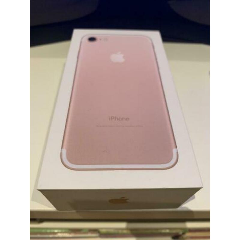 iPhone 7 rosé goud