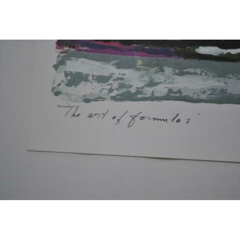 The art of formule 1 (ingelijst)