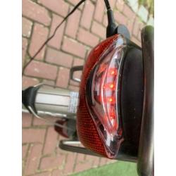 Gazelle orange elektrische fiets met zgan accu