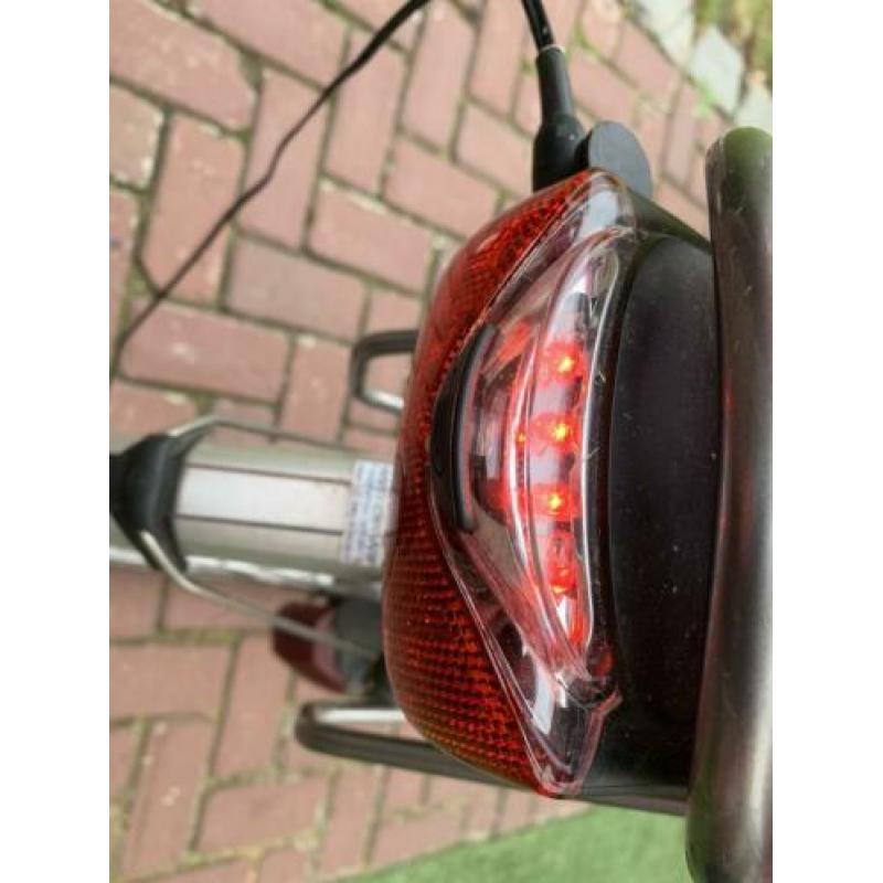 Gazelle orange elektrische fiets met zgan accu