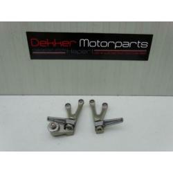 Duo Voetsteunen / Stepjes Kawasaki ZX9R Ninja 2000-2001