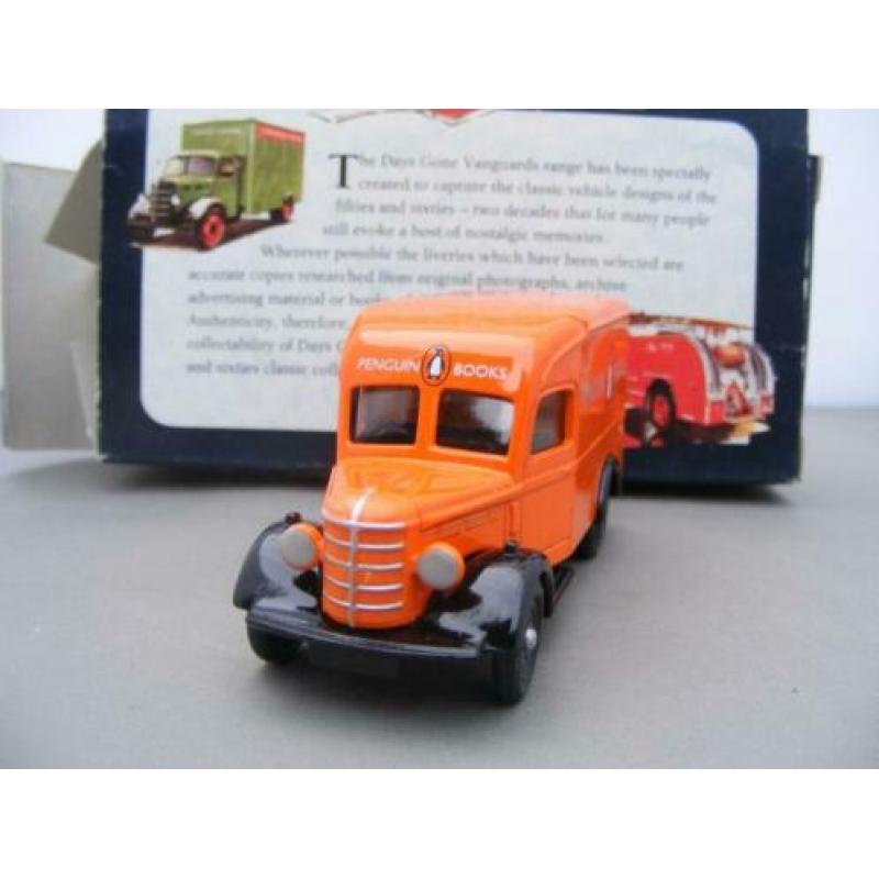 1950 Bedford 30cwt van, Lledo days gone 63001 Penguin books