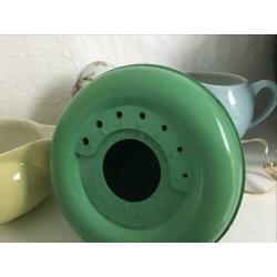 Retro houder voor wol kleur groen