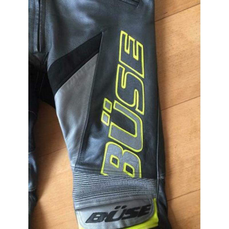 Leren motorbroek