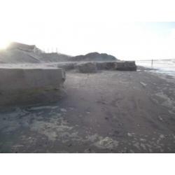 Schep Strand zeef RVS/Carbon115 cm. 920 Gr. Metaaldetector