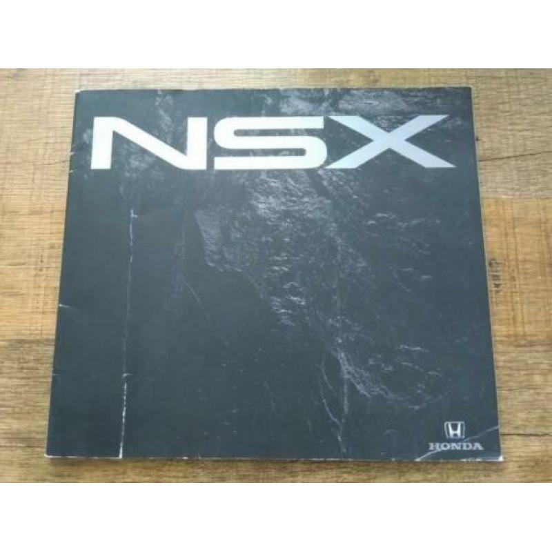 Honda NSX folder NL zeldzaam !