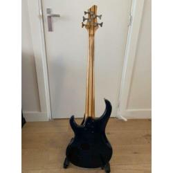 Ibanez BTB 405 QM Teal 5-snarige Bas