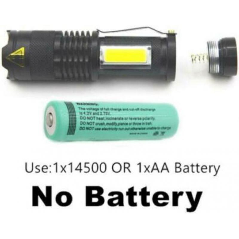 Zaklamp Sterke Power Led 3800Lumen Tactical Flashlight