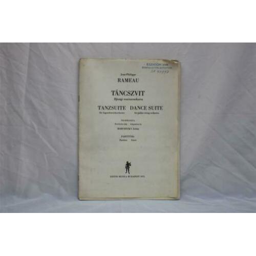 Editio Musica Budapest Jean Philippe Rameau