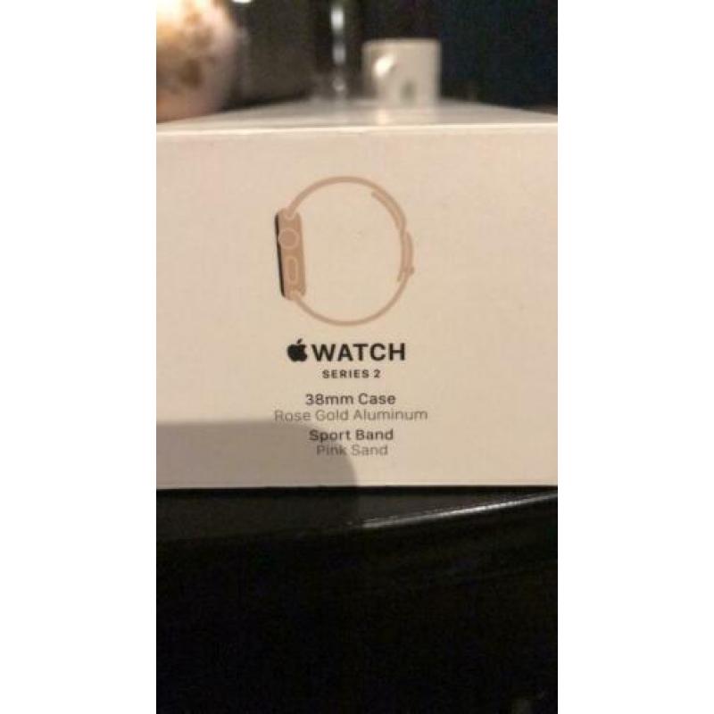 Apple Watch Series 2 38mm rosé goud