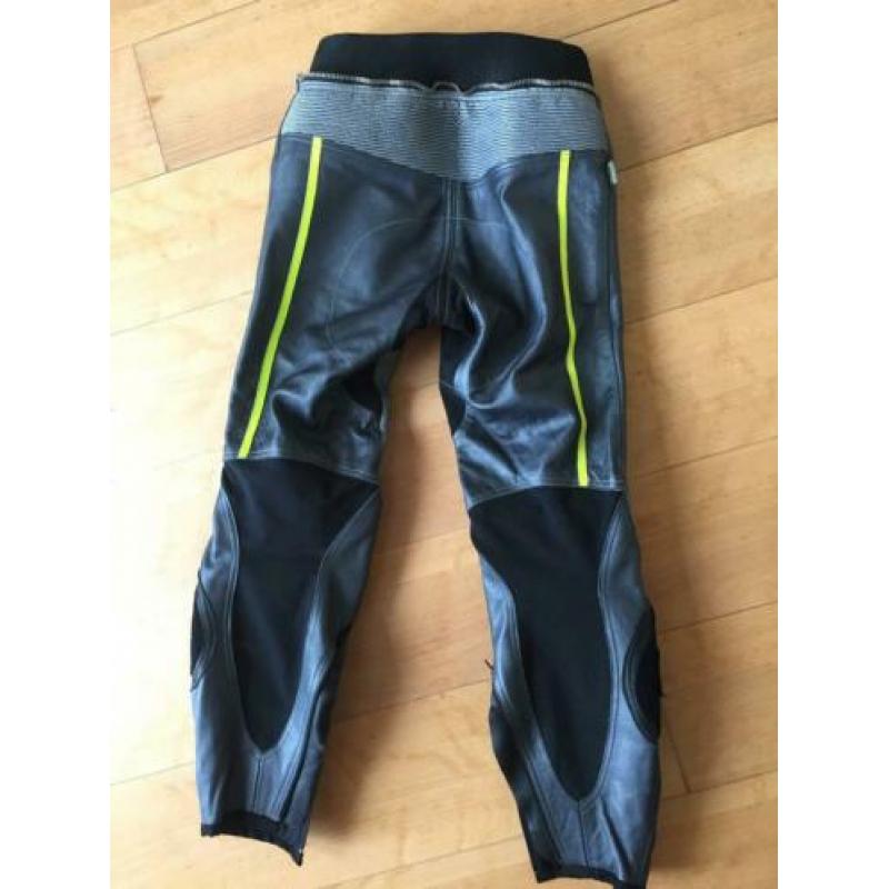 Leren motorbroek