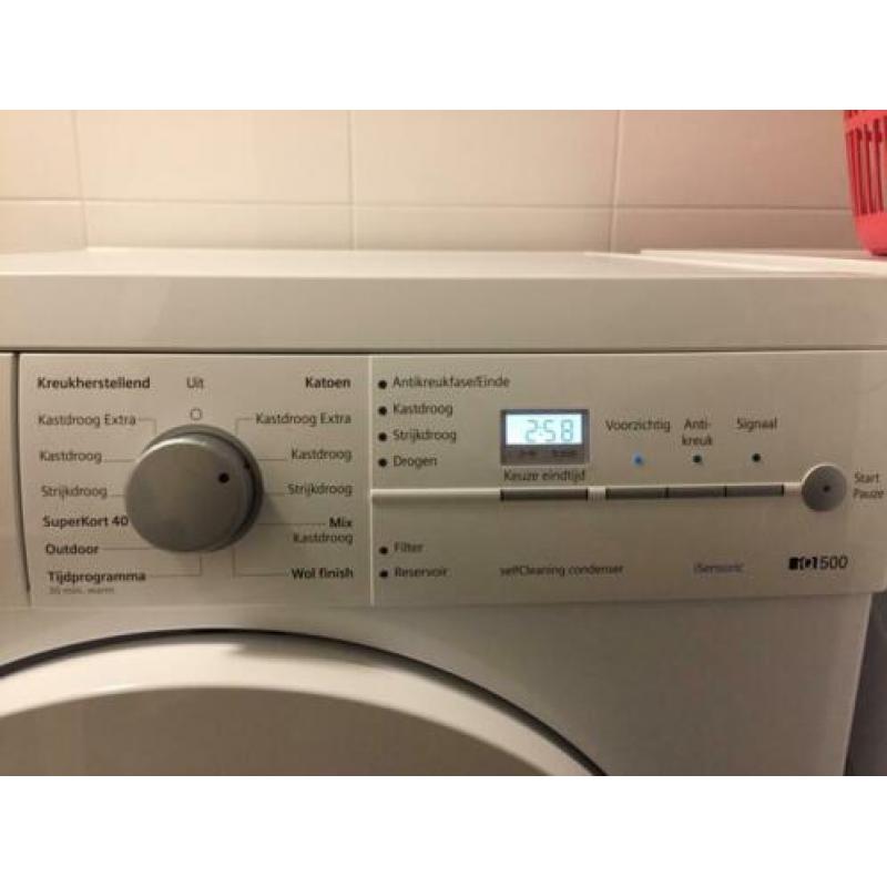 Weinig gebruikt! Siemens warmtepomp droger iQ 500