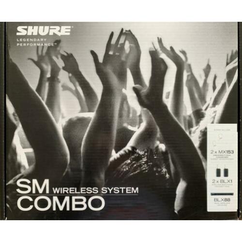 Shure BLX188 - MX53 (K14, 614-638 MHZ)