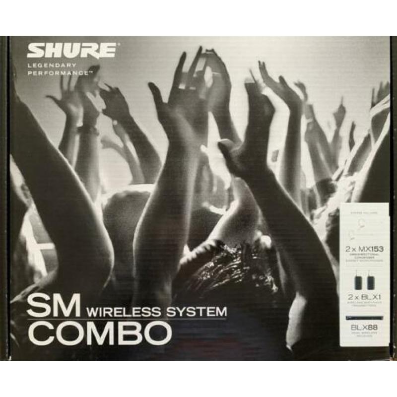 Shure BLX188 - MX53 (K14, 614-638 MHZ)