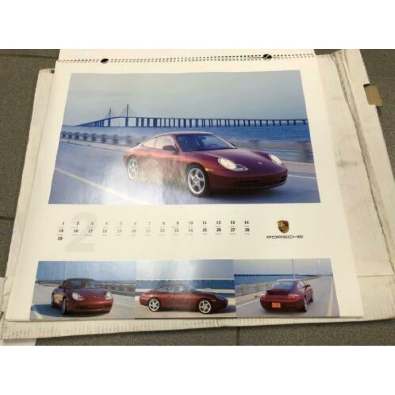 Porsche jaarkalender 2020 + Munt