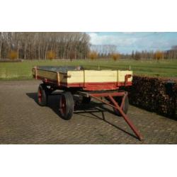 Platte wagen