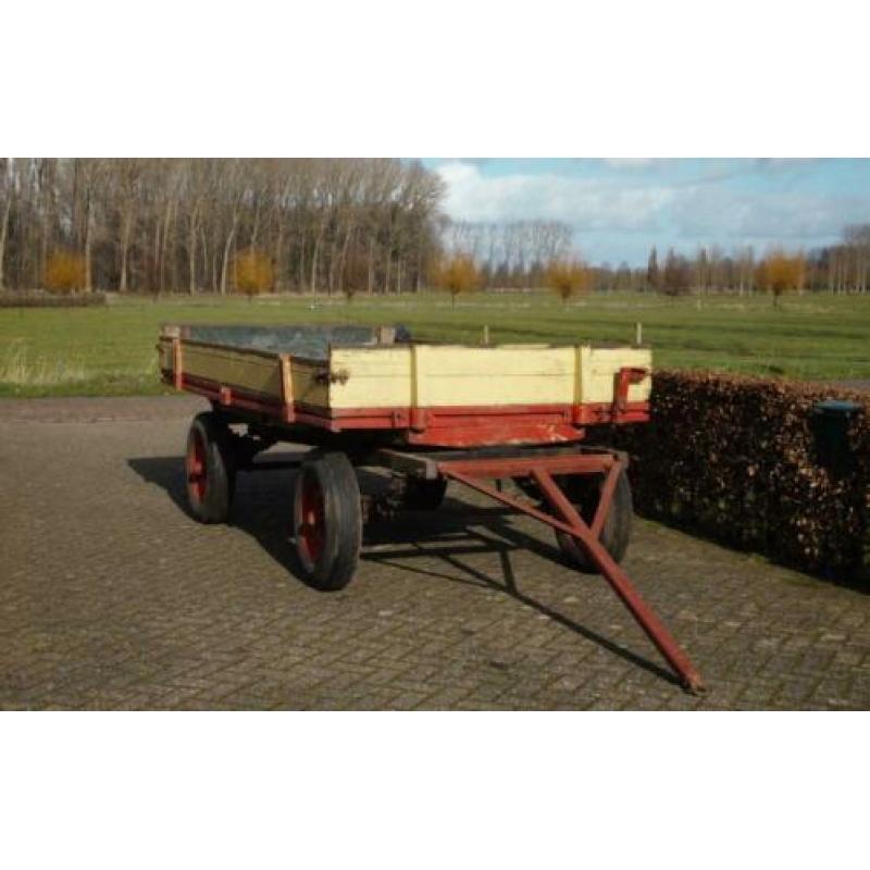 Platte wagen