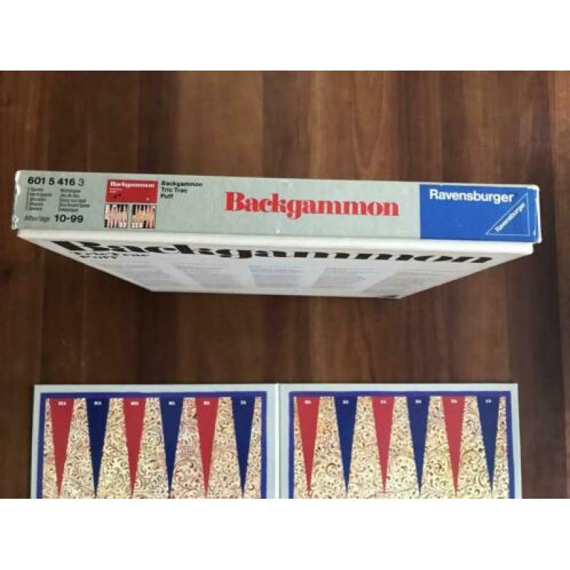 Backgammon van Ravensburger.