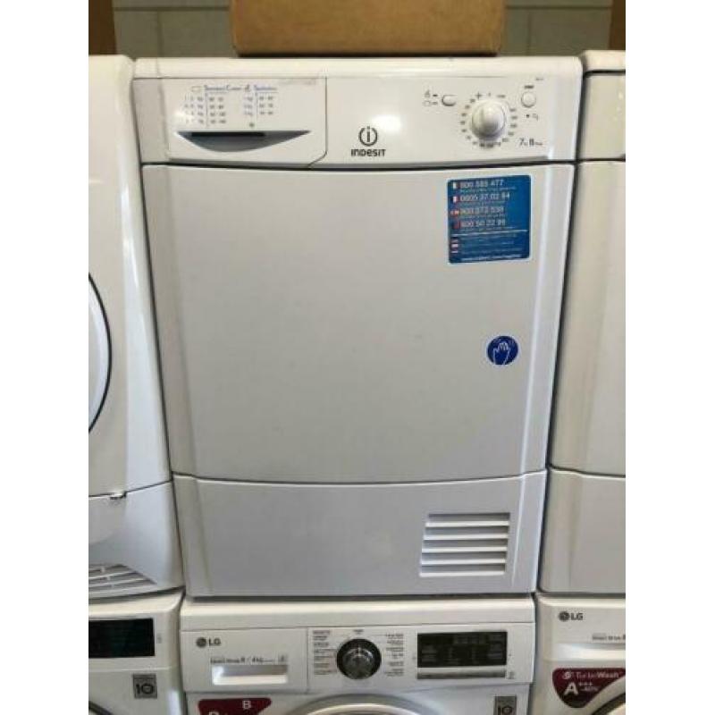 1 JAAR oud INDESIT CONDENSDROGER €100,-!!!BEZORGEN+GARANTIE