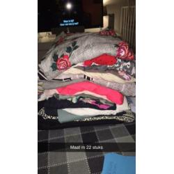 Partij kleding dames en heren 54 stuks