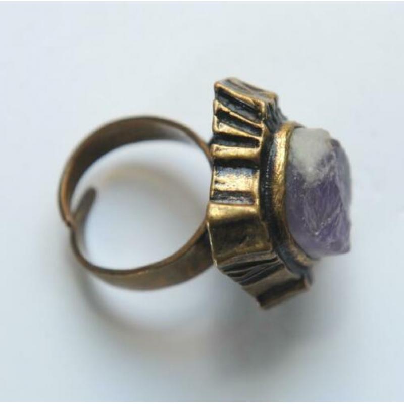 Pentti Sarpaneva ring met amethist - Finland