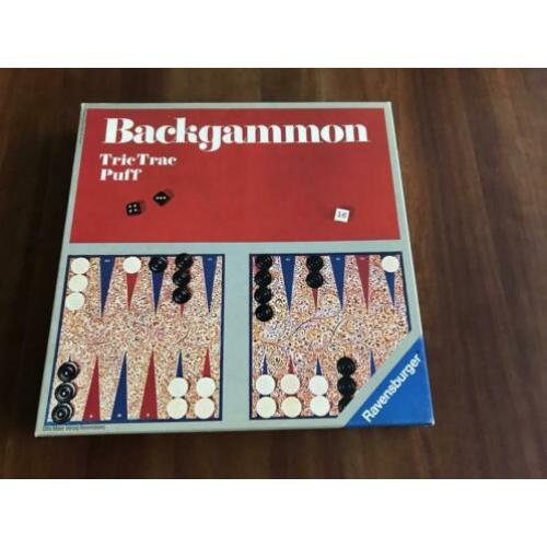 Backgammon van Ravensburger.