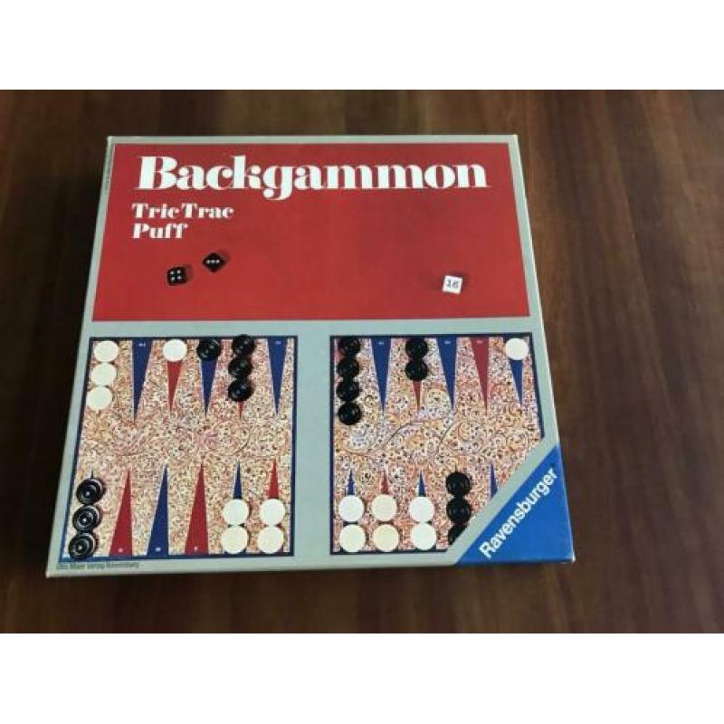 Backgammon van Ravensburger.