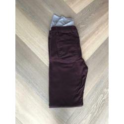 Aubergine Espirit positiebroek