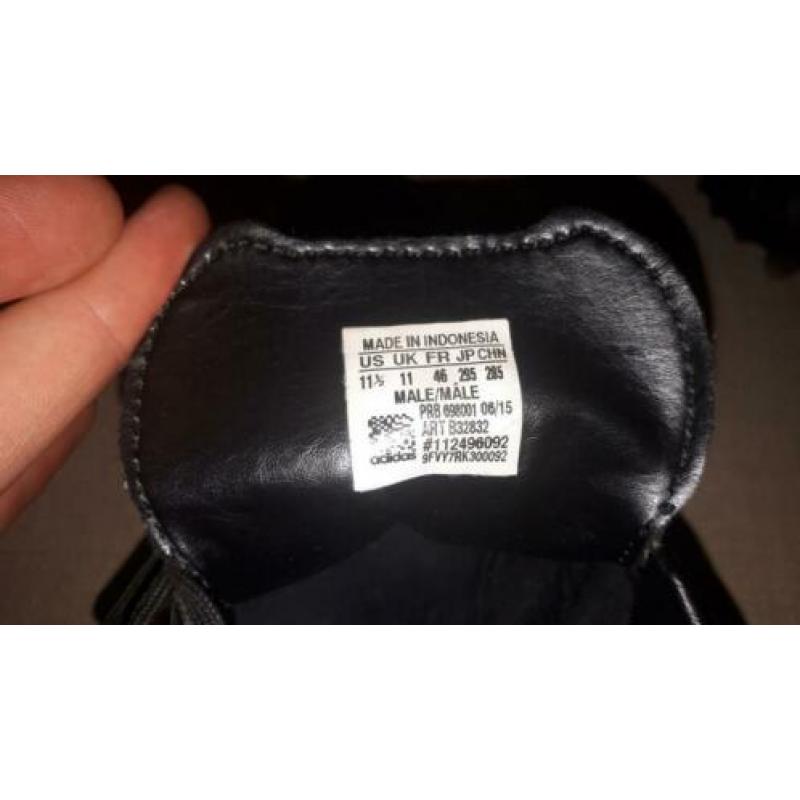 Adidas voetbalschoenen zwart maat 46 (zo goed als nieuw)
