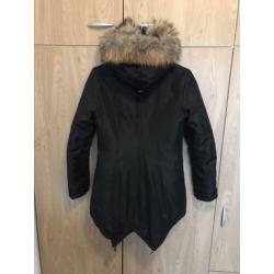 Zwarte dames jas mt 38
