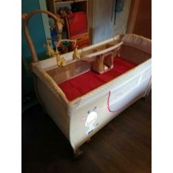 Zgan campingbed. Paar keer gebruikt. In nieuwstaat.
