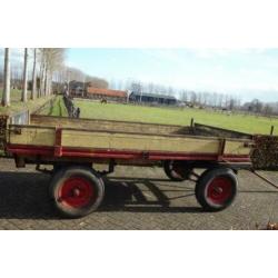 Platte wagen