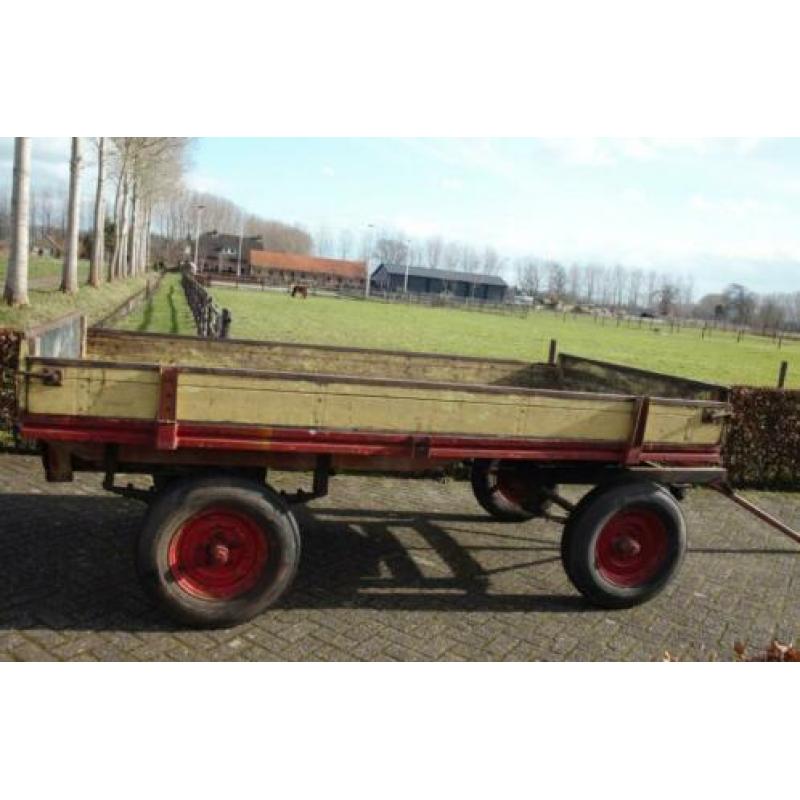Platte wagen