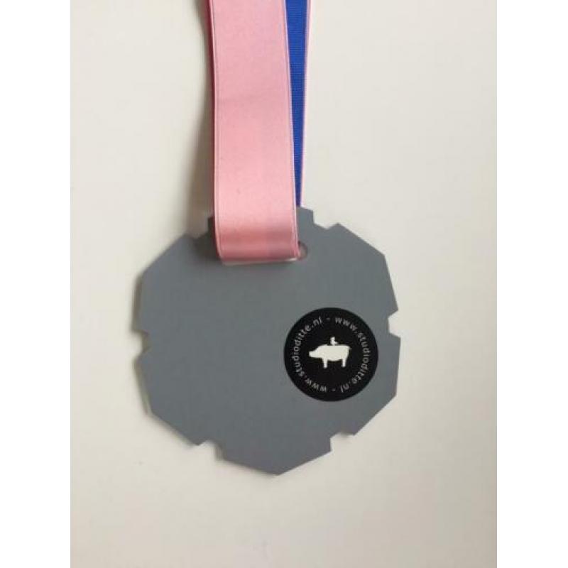 Spiegel medaille reflection mirror ketting