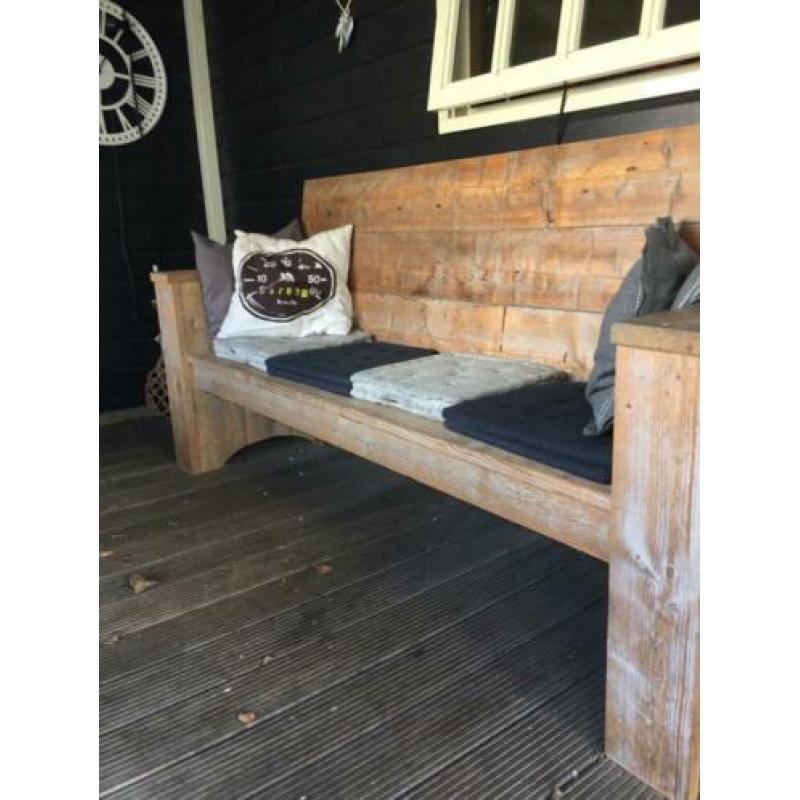 Steigerhouten tuinbank 210 cm breed