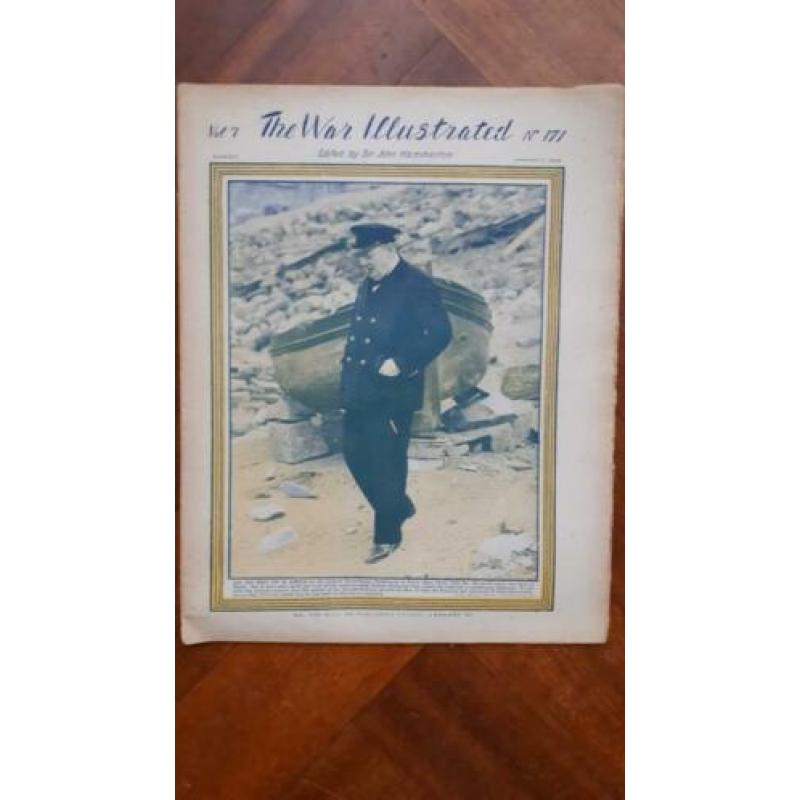 Magazine The War Illustrated WOII 1944 13x Zeeland Nijmegen