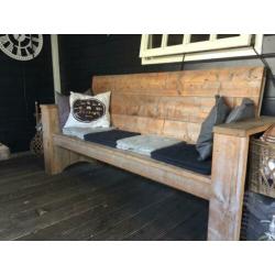 Steigerhouten tuinbank 210 cm breed