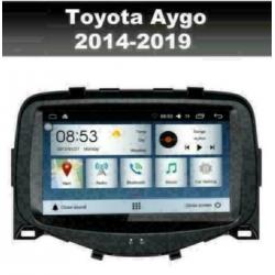 Toyota Aygo 2014- radio navigatie android 8.1 wifi dab+ DVR