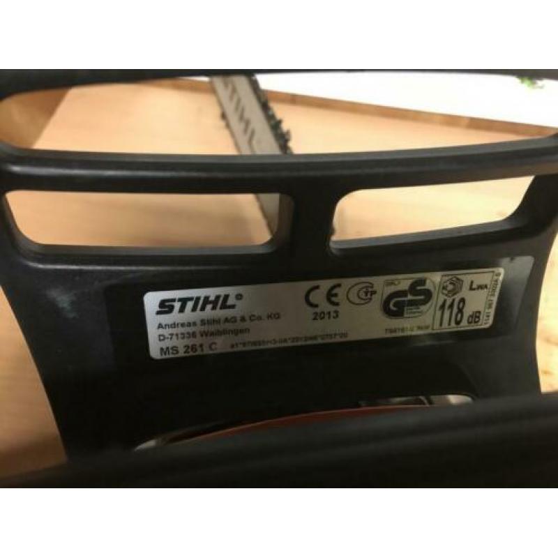 Stihl ms 261 m tronic kettingzaag